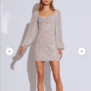 C/MEO Lustre Mini Dress